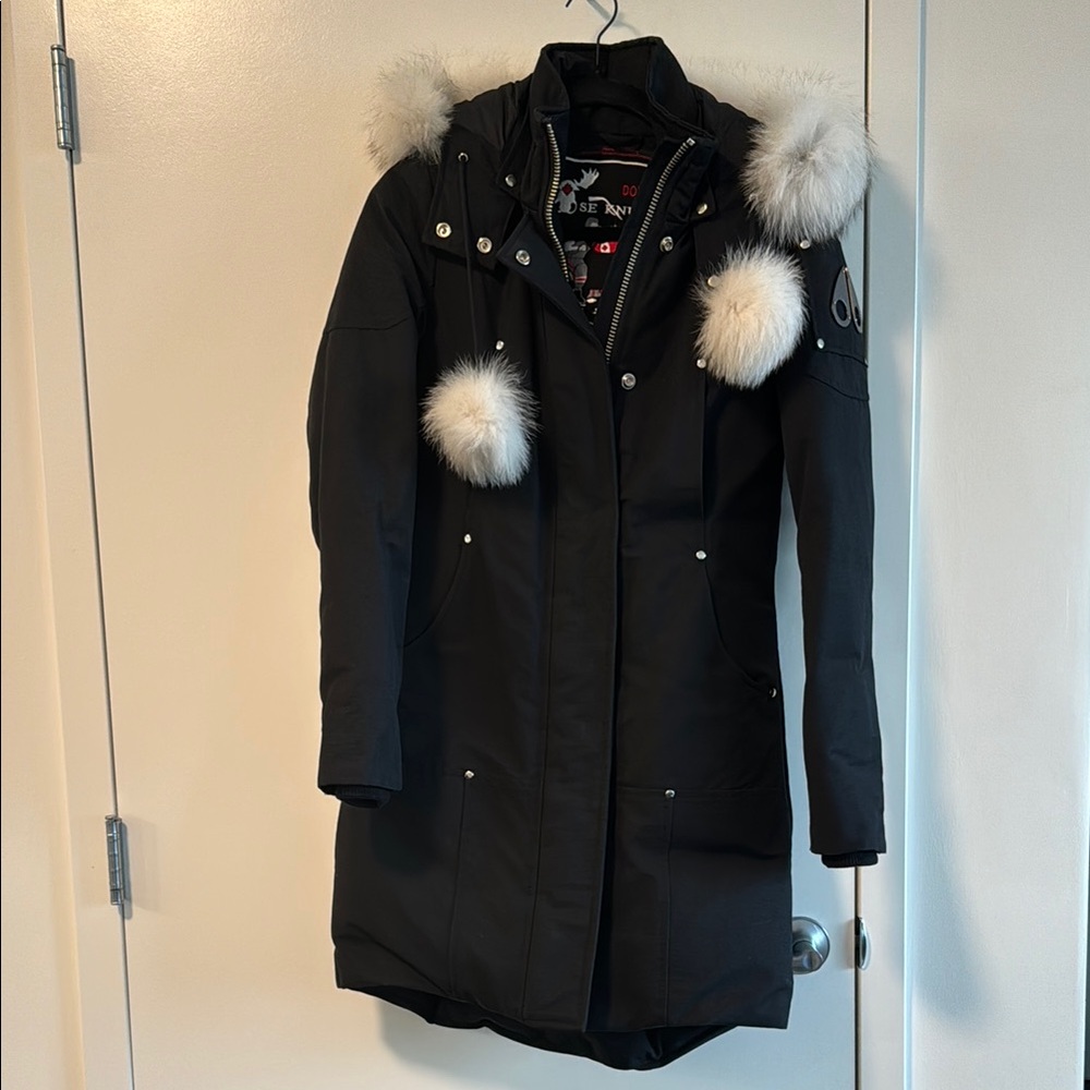 Black Moose Knuckles Jacket